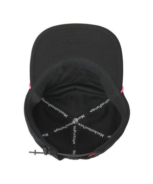 Manhattan Portage（マンハッタンポーテージ）の「RUSSEL MESH RUNNING CAP（キャップ・メンズ・ピンク・FREE）」の6枚目の写真