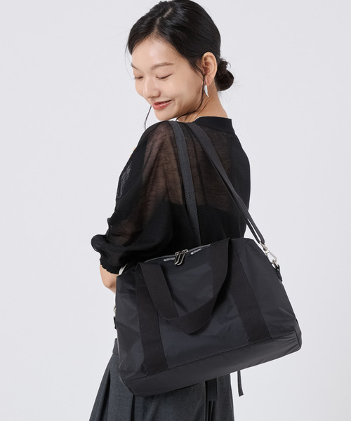 LeSportsac｜レスポートサックのトートバッグ（ブラック/黒色系）通販