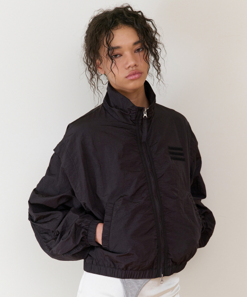 THEVINYLHOUSE(ザバイニルハウス)の「SHIRRING OVER NYLON JACKET BLACK(ナイロンジャケット・メンズ・その他・SMALL/MEDIUM/LARGE)」の1枚目の写真