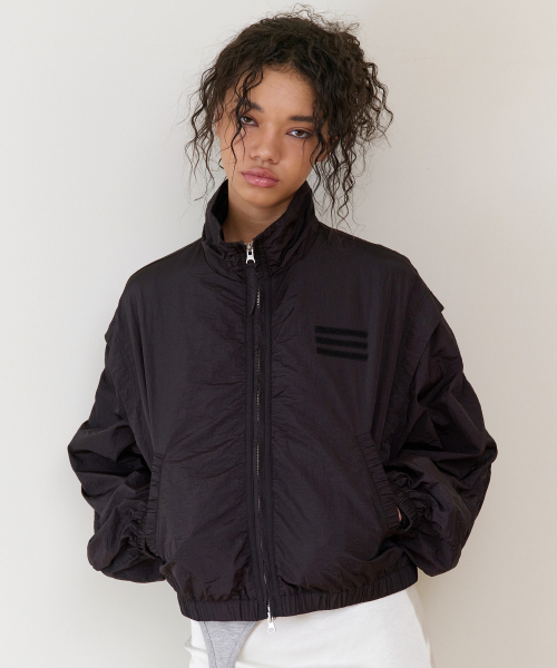 THEVINYLHOUSE(ザバイニルハウス)の「SHIRRING OVER NYLON JACKET BLACK(ナイロンジャケット・メンズ・その他・SMALL/MEDIUM/LARGE)」の3枚目の写真