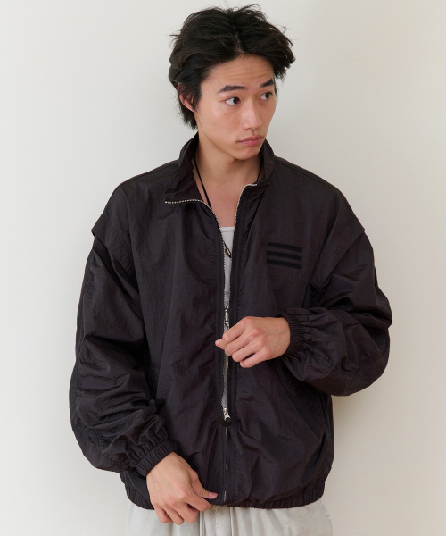 THEVINYLHOUSE(ザバイニルハウス)の「SHIRRING OVER NYLON JACKET BLACK(ナイロンジャケット・メンズ・その他・SMALL/MEDIUM/LARGE)」の6枚目の写真