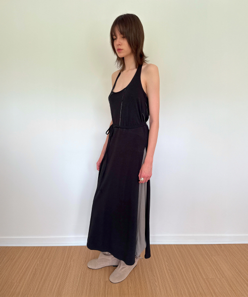 DIAGONAL(ダイアゴナル)の「TWO WAY LAYERED DRESS (black)(ワンピース・レディース・その他・FREE)」の2枚目の写真