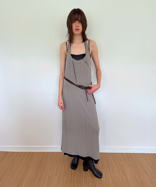 DIAGONAL(ダイアゴナル)の「TWO WAY LAYERED DRESS (black)(ワンピース・レディース・その他・FREE)」の4枚目の写真