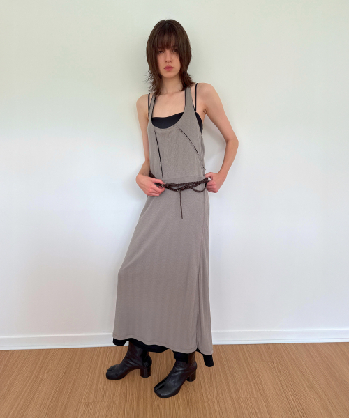 DIAGONAL(ダイアゴナル)の「TWO WAY LAYERED DRESS (black)(ワンピース・レディース・その他・FREE)」の5枚目の写真