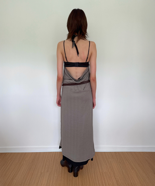 DIAGONAL(ダイアゴナル)の「TWO WAY LAYERED DRESS (black)(ワンピース・レディース・その他・FREE)」の6枚目の写真