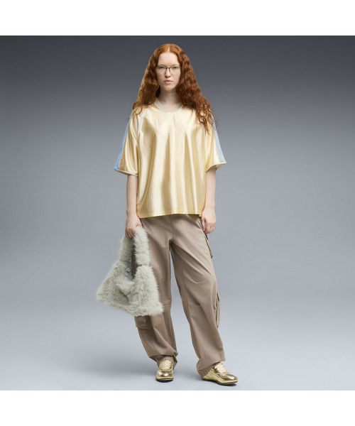 PUMA(プーマ)の「PUMA プーマ ウィメンズ ベラ ミナ パール スニーカー(スニーカー・レディース・クリーム/シルバー系その他・24.5cm/24.0cm/22.0cm/25.0cm/23.5cm/23.0cm/22.5cm/26.0cm/25.5cm)」の3枚目の写真