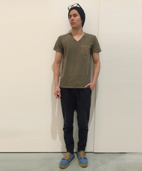 Velva Sheen(ベルバシーン)の「【オープンメルマガ掲載商品】Velva Sheen ベルバシーン ZOZO別注 1パック Vネック Tシャツ (Tシャツ/カットソー・メンズ・カーキ/ブラック/ホワイト/ネイビー・MEDIUM/SMALL/LARGE)」の3枚目の写真