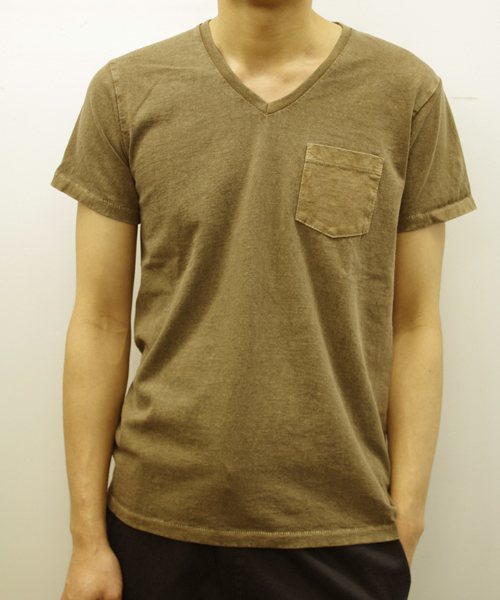 Velva Sheen(ベルバシーン)の「【オープンメルマガ掲載商品】Velva Sheen ベルバシーン ZOZO別注 1パック Vネック Tシャツ (Tシャツ/カットソー・メンズ・カーキ/ブラック/ホワイト/ネイビー・MEDIUM/SMALL/LARGE)」の9枚目の写真