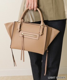 RANDA | サイドジップミニトートバッグ(ショルダーバッグ)