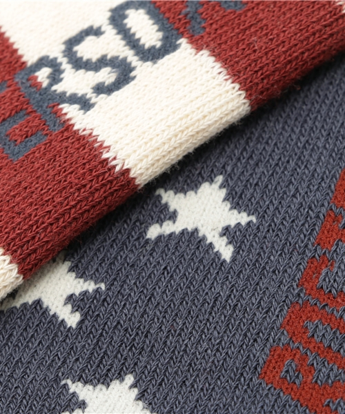 SHIPS JET BLUE（シップスジェットブルー）の「ROSTER SOX: 【USA OLD】 ソックス（ソックス/靴下・メンズ・ネイビー/ダークブルー/レッド・ONE SIZE）」の4枚目の写真