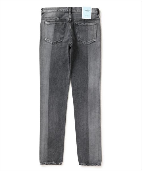 ADAM ET ROPE'（アダムエロペ）の「【SERGE】SLIM SUN BURN BLACK（デニムパンツ・メンズ・ブラック・MEDIUM/SMALL/LARGE/X-SMALL/X-LARGE）」の2枚目の写真