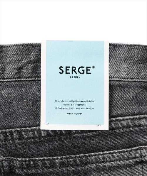 ADAM ET ROPE'（アダムエロペ）の「【SERGE】SLIM SUN BURN BLACK（デニムパンツ・メンズ・ブラック・MEDIUM/SMALL/LARGE/X-SMALL/X-LARGE）」の6枚目の写真