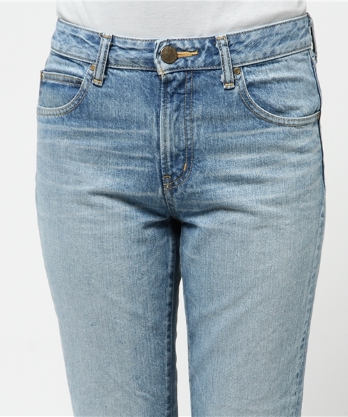 BLACK BY MOUSSY(ブラックバイマウジー)の「MANDHELING light blue Denim(デニムパンツ・レディース・ライトブルー・23inch/24inch/25inch/26inch)」の6枚目の写真