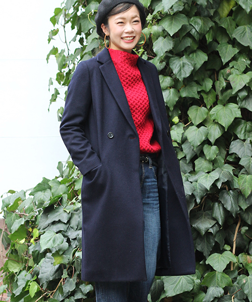 Ivory Court アイボリーコート の W チェスターコート チェスターコート Wear