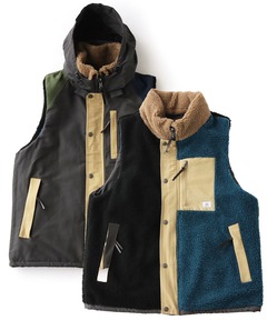 リバーシブルマウンテンベスト