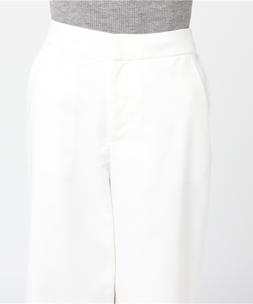 22 OCTOBRE（ヴァンドゥ－オクトーブル）の「クロップドセミワイドパンツ（その他パンツ・レディース・グレー/ネイビー/ホワイト・36/38/40）」の7枚目の写真