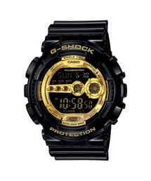 G-SHOCK | Gショック G-SHOCK / ブラック×ゴールドシリーズ Black × Gold Series / GD-100GB-1JF / カシオ CASIO(デジタル腕時計)