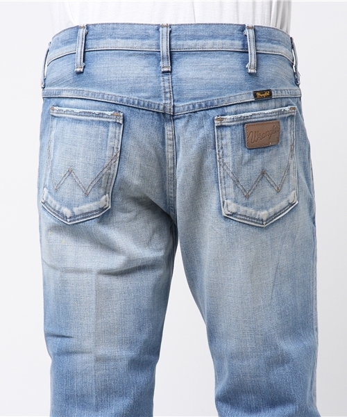 Wrangler（ラングラー）の「wrangler UNCLE CRASH DENIM（デニムパンツ・メンズ・サックスブルー・L/M）」の3枚目の写真