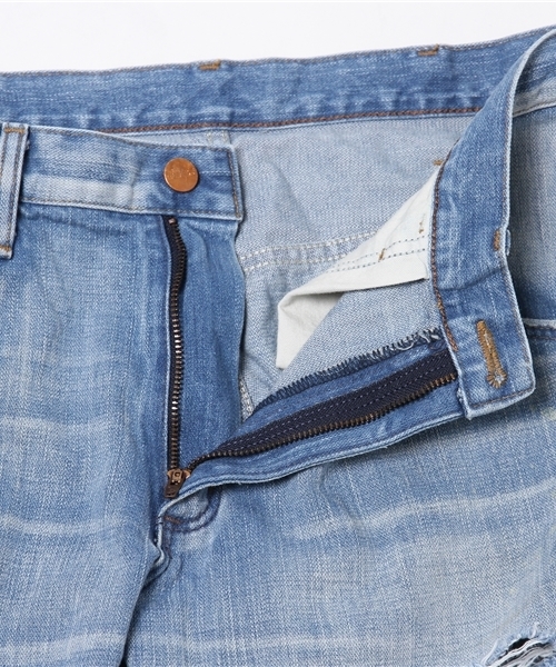 Wrangler（ラングラー）の「wrangler UNCLE CRASH DENIM（デニムパンツ・メンズ・サックスブルー・L/M）」の6枚目の写真