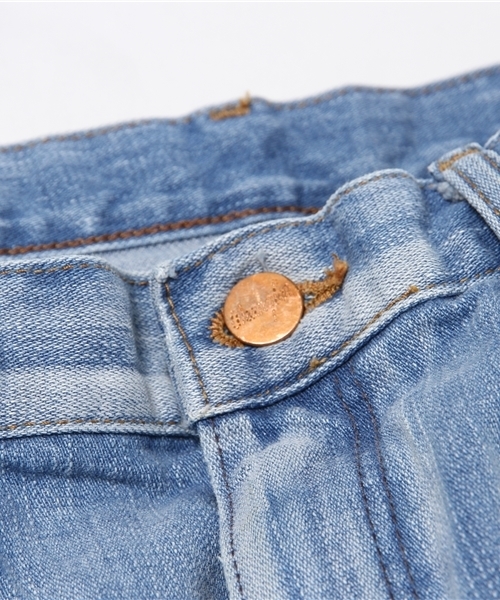 Wrangler（ラングラー）の「wrangler UNCLE CRASH DENIM（デニムパンツ・メンズ・サックスブルー・L/M）」の8枚目の写真