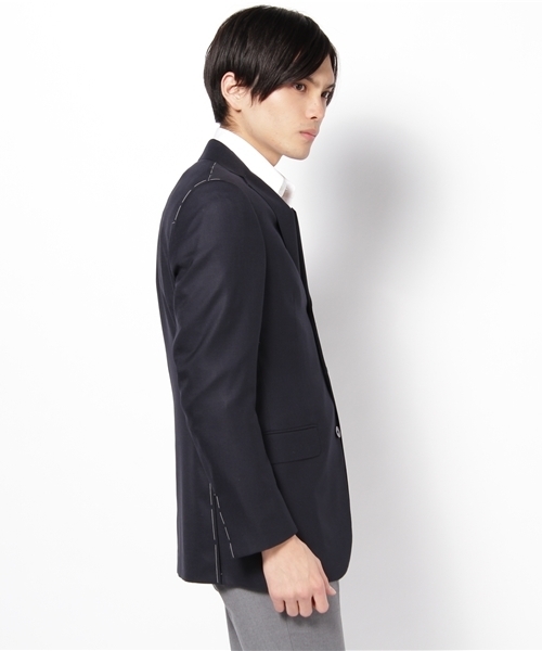 Le chic/ルシック】シルクリネンブレンド テーラードジャケット
