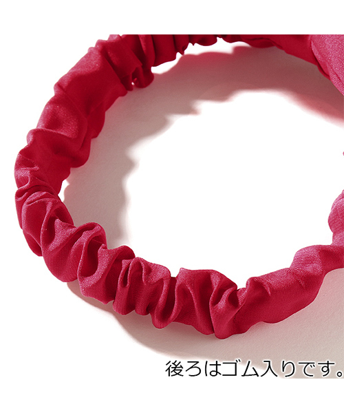 devirock（デビロック）の「リボン付きヘアバンド（ヘアバンド・キッズ・レッド/ブラック/ネイビー/レッド系その他/グレー・ONE SIZE）」の19枚目の写真