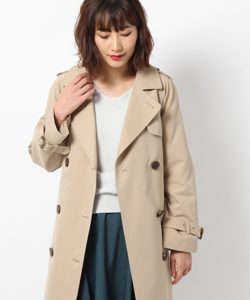 laboratory work(ラボラトリーワーク)の「ベーシックトレンチコート(トレンチコート・レディース・ベージュ・MEDIUM/LARGE)」の18枚目の写真