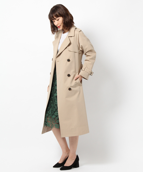laboratory work(ラボラトリーワーク)の「ベーシックトレンチコート(トレンチコート・レディース・ベージュ・MEDIUM/LARGE)」の21枚目の写真