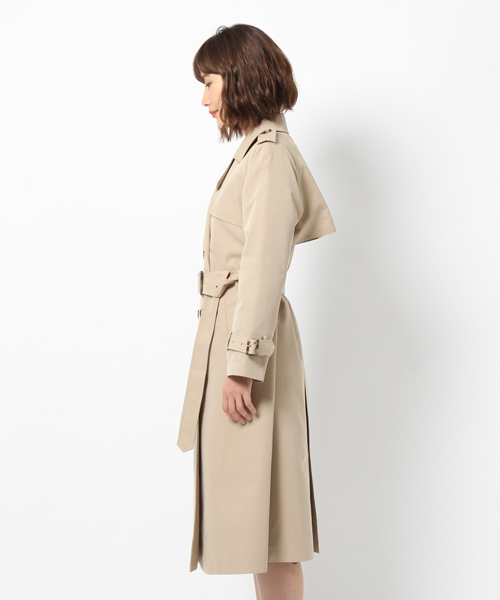 laboratory work(ラボラトリーワーク)の「ベーシックトレンチコート(トレンチコート・レディース・ベージュ・MEDIUM/LARGE)」の9枚目の写真