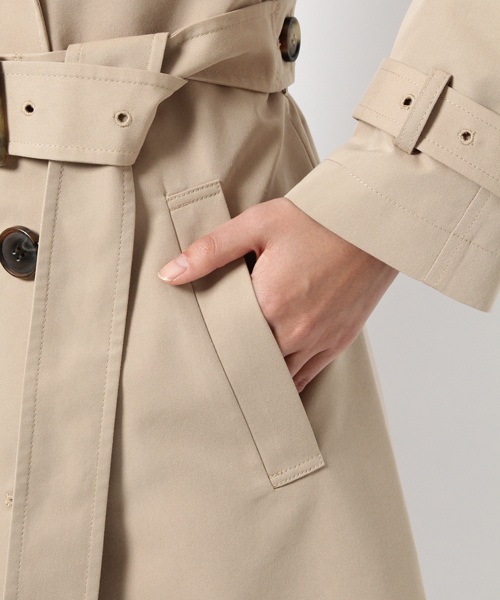 laboratory work(ラボラトリーワーク)の「ベーシックトレンチコート(トレンチコート・レディース・ベージュ・MEDIUM/LARGE)」の22枚目の写真
