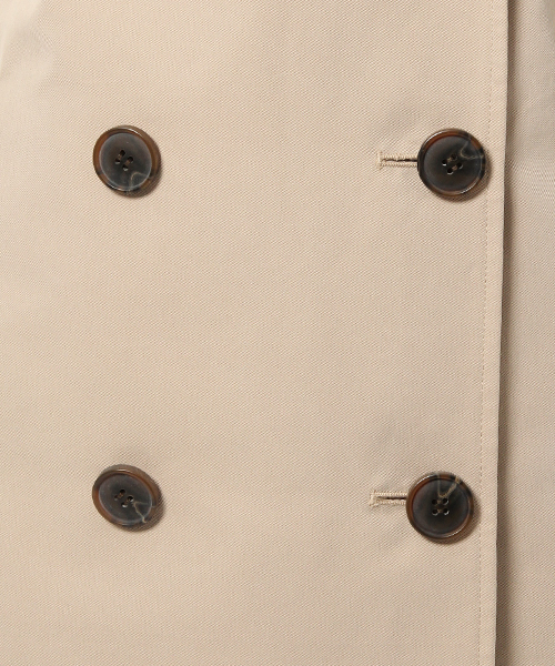 laboratory work(ラボラトリーワーク)の「ベーシックトレンチコート(トレンチコート・レディース・ベージュ・MEDIUM/LARGE)」の4枚目の写真