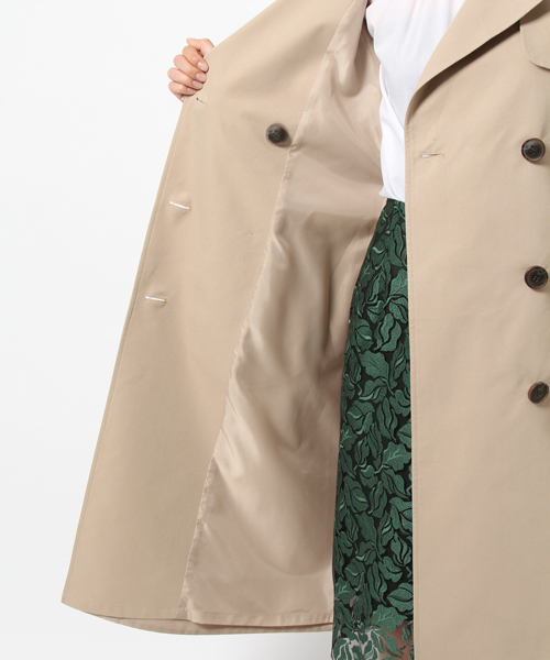 laboratory work(ラボラトリーワーク)の「ベーシックトレンチコート(トレンチコート・レディース・ベージュ・MEDIUM/LARGE)」の16枚目の写真