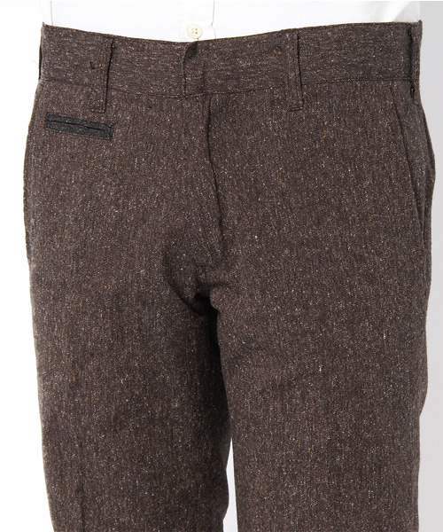 SHIPS JET BLUE（シップスジェットブルー）の「JB: ジャズネップ テーパードスリムパンツ（スラックス・メンズ・ダークグレー/ブラウン/ネイビー・SMALL/MEDIUM/LARGE/X-LARGE）」の8枚目の写真