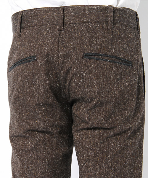 SHIPS JET BLUE（シップスジェットブルー）の「JB: ジャズネップ テーパードスリムパンツ（スラックス・メンズ・ダークグレー/ブラウン/ネイビー・SMALL/MEDIUM/LARGE/X-LARGE）」の9枚目の写真