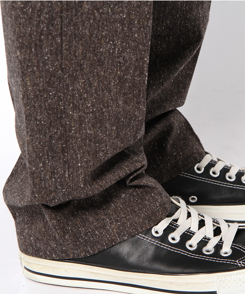 SHIPS JET BLUE（シップスジェットブルー）の「JB: ジャズネップ テーパードスリムパンツ（スラックス・メンズ・ダークグレー/ブラウン/ネイビー・SMALL/MEDIUM/LARGE/X-LARGE）」の11枚目の写真