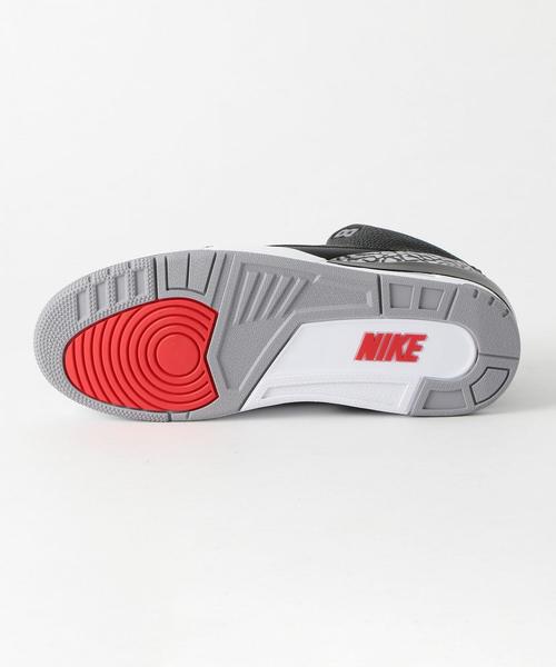 NIKE（ナイキ）の「NIKE AIRJORDAN 3 RETRO OG BLACK CEMENT（スニーカー・メンズ・ブラック・27cm/26cm/25.5cm/26.5cm/25cm/28cm/28.5cm/27.5cm/30cm/29cm）」の4枚目の写真