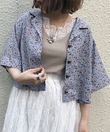 apres jour | 花柄開襟シャツ【ZOZOTOWN限定アイテム】(シャツ/ブラウス)