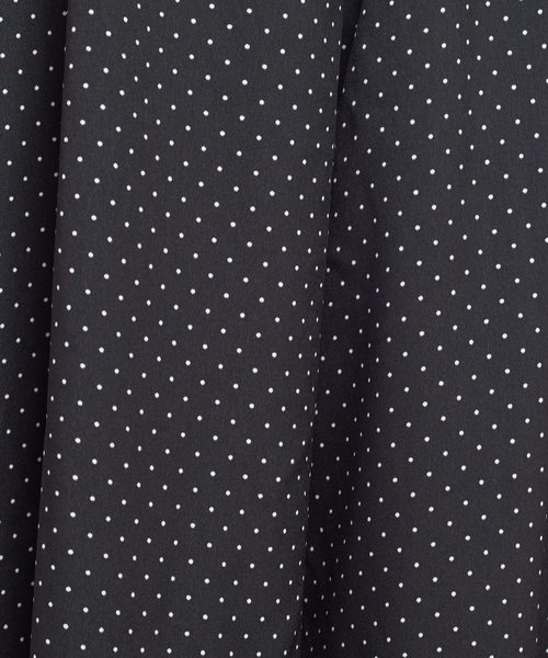 natural couture（ナチュラルクチュール）の「AWギャザー×後ろレースアップサロペ（ワンピース・レディース・ブラック/ベージュ/ドット/チェック/レンガ・FREE）」の18枚目の写真