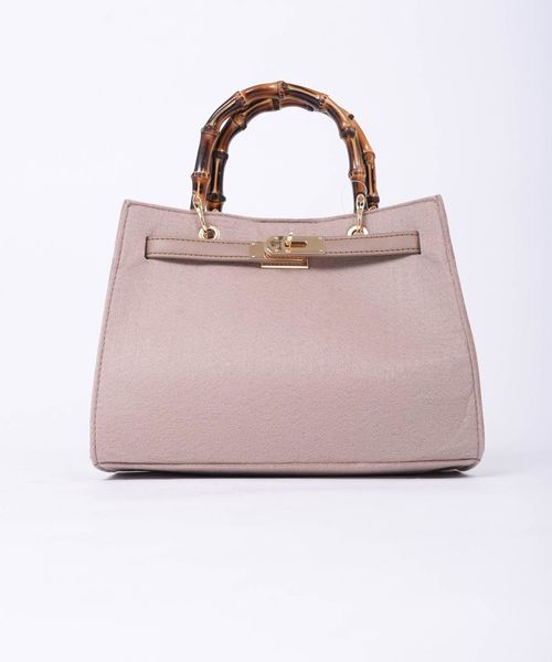 Khaju（カージュ）の「【WEB限定】Khaju:バンブーストラップトート◇（ハンドバッグ・レディース・ブラック/ブラウン/ベージュ/ワイン・ONE SIZE）」の20枚目の写真