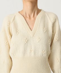 EDIT.FOR LULU フラワーモチーフパフスリーブプルオーバー EDIT. FOR LULU（エディットフォールル）の「*フラワーモチーフ