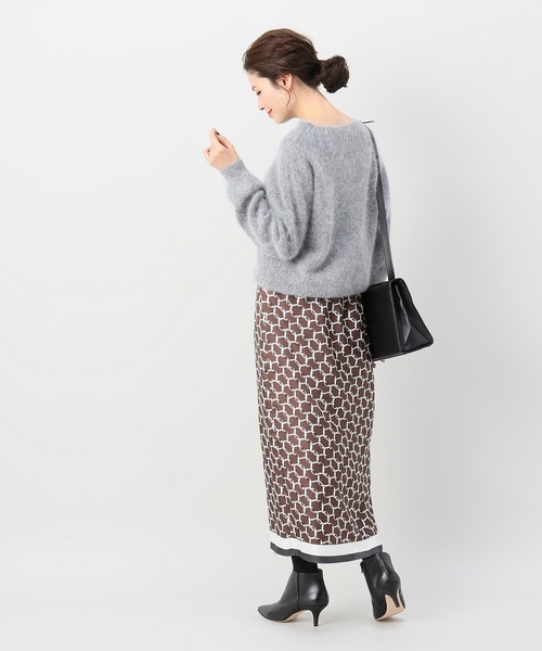 セール】スカーフプリントスカート◇（スカート）｜IENA（イエナ）の