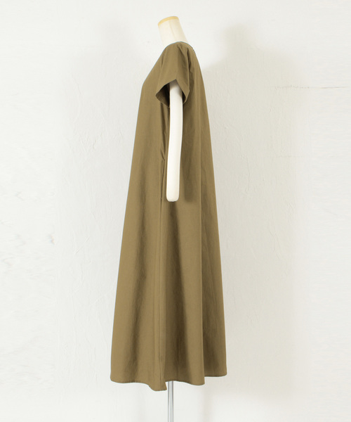 titivate（ティティベイト）の「ﾌﾚｱﾏｷｼﾜﾝﾋﾟｰｽ（ワンピース・レディース・ブラック/カーキ/ライトブラウン/ブルーグレー/グレイッシュベージュ・S/M/L）」の14枚目の写真