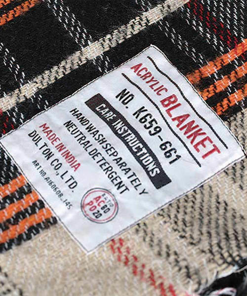 ACRYLIC BLANKET / アクリル ブランケット（ブランケット）｜DULTON