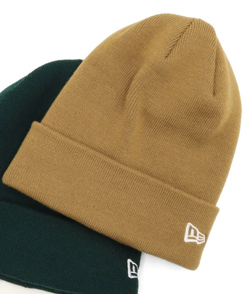 NEW ERA(ニューエラ)の「ニューエラ ベーシック カフ ニット帽(ニットキャップ/ビーニー・メンズ・ブラック×ホワイト/ケリーグリーン/ブルー系その他/ブラック×ゴールド/ロイヤルブルー/ネイビー/バーガンディー/ライトグレー/ホワイト×ブラック/ブラウン/レッド/アイボリー/カモフラージュ/グリーン系その他/ウィート/チャコール/ブラック×ブラック/ベージュ/タイガーカモ/アーミー/イエロー/ウッドランド/ブラック×シルバー/オリーブ/ベージュ系その他/ブラック系その他2/ストーン/オフホワイト/ブラウン系/ブラウン系その他2/ブラウン系その他/オレンジ系その他2/ライトブルー/ライトパープル/ダークブラウン/ライトオリーブ/ライトイエロー/ライトピンク/インディゴブルー/コーラルピンク/レッド系その他・FREE)」の15枚目の写真