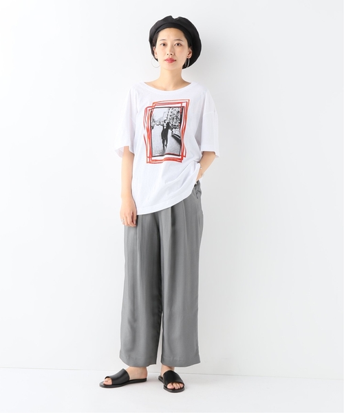 CITYSHOP(シティーショップ)の「カノコジャガードパンツ◆(その他パンツ・レディース・チャコールグレー/イエロー・36/38)」の12枚目の写真