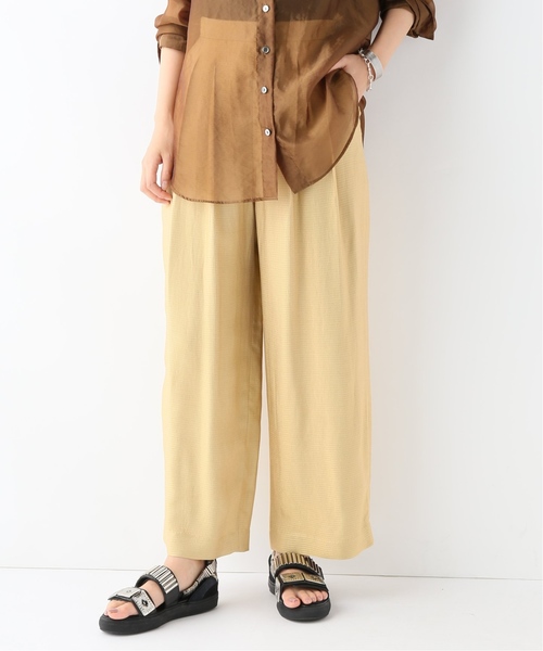 CITYSHOP(シティーショップ)の「カノコジャガードパンツ◆(その他パンツ・レディース・チャコールグレー/イエロー・36/38)」の11枚目の写真