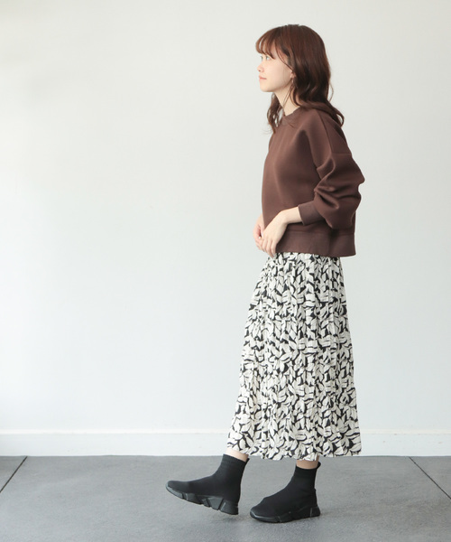 SESTO（セスト）の「厚底スニーカーソックスブーツ（ブーツ・レディース・ブラック/ブラック系その他/ベージュ・38/39/35/36/37）」の17枚目の写真