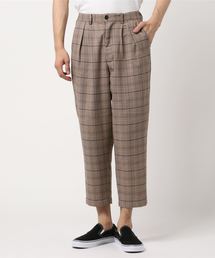 WEGO | WEGO/チェックペグトップアンクルスラックス(スラックス)