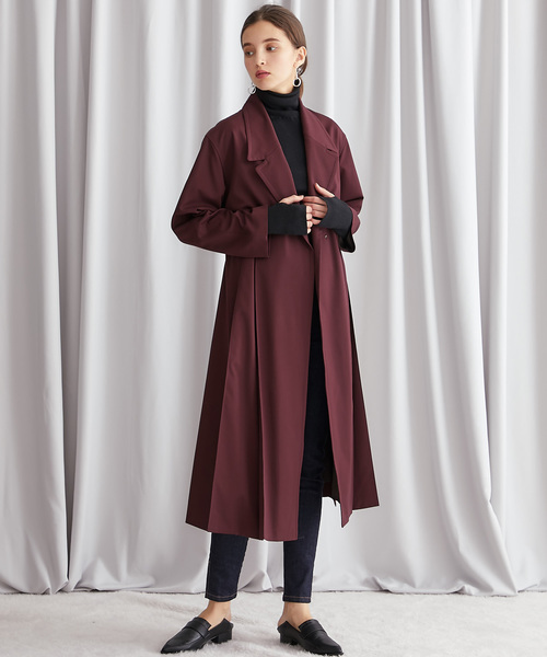 STUDIOUS（ステュディオス）の「【STUDIOUS】タックプリーツガウン  