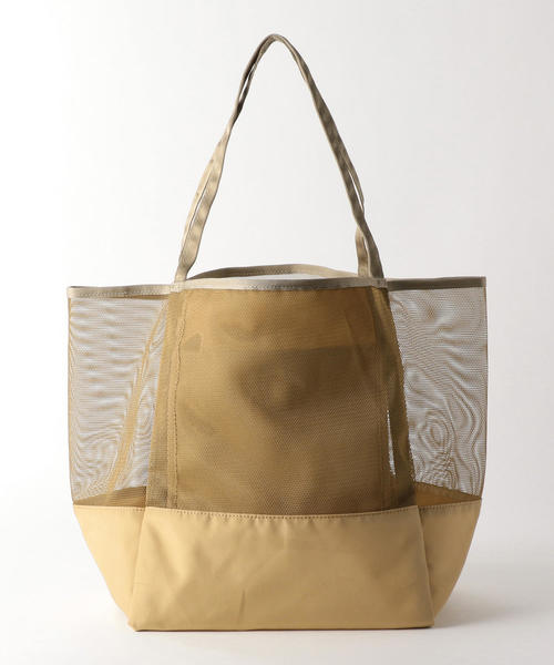 BEAUTY&YOUTH UNITED ARROWS（ビューティーアンドユースユナイテッドアローズ）の「BY コンビポケッタブルビッグトートバッグ о（トートバッグ・レディース・ベージュ/ブラック・FREE）」の9枚目の写真